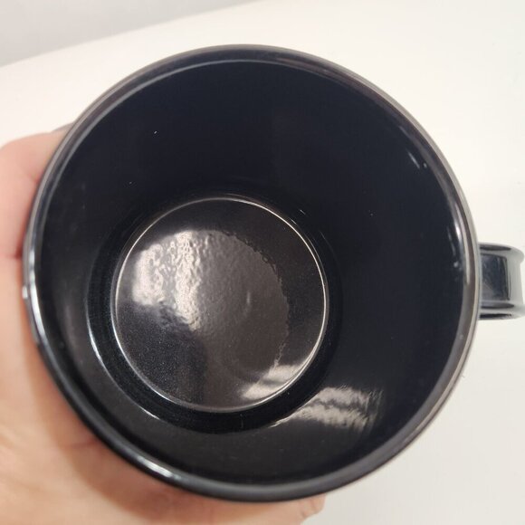 EVO Car Share Camping Enamel Mugs Black Speckled Outdoor Drinking Cups x 2 - Picture 5 of 11